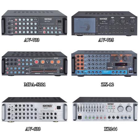 Kentmax Amplifier - 35W 2CH Home Karaoke Amplifier with LED Display