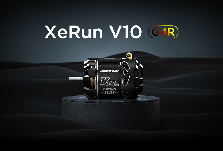XeRUN V10 G4R ブラシレスモーター13.5T [HW30401746] - スーパーラジコン