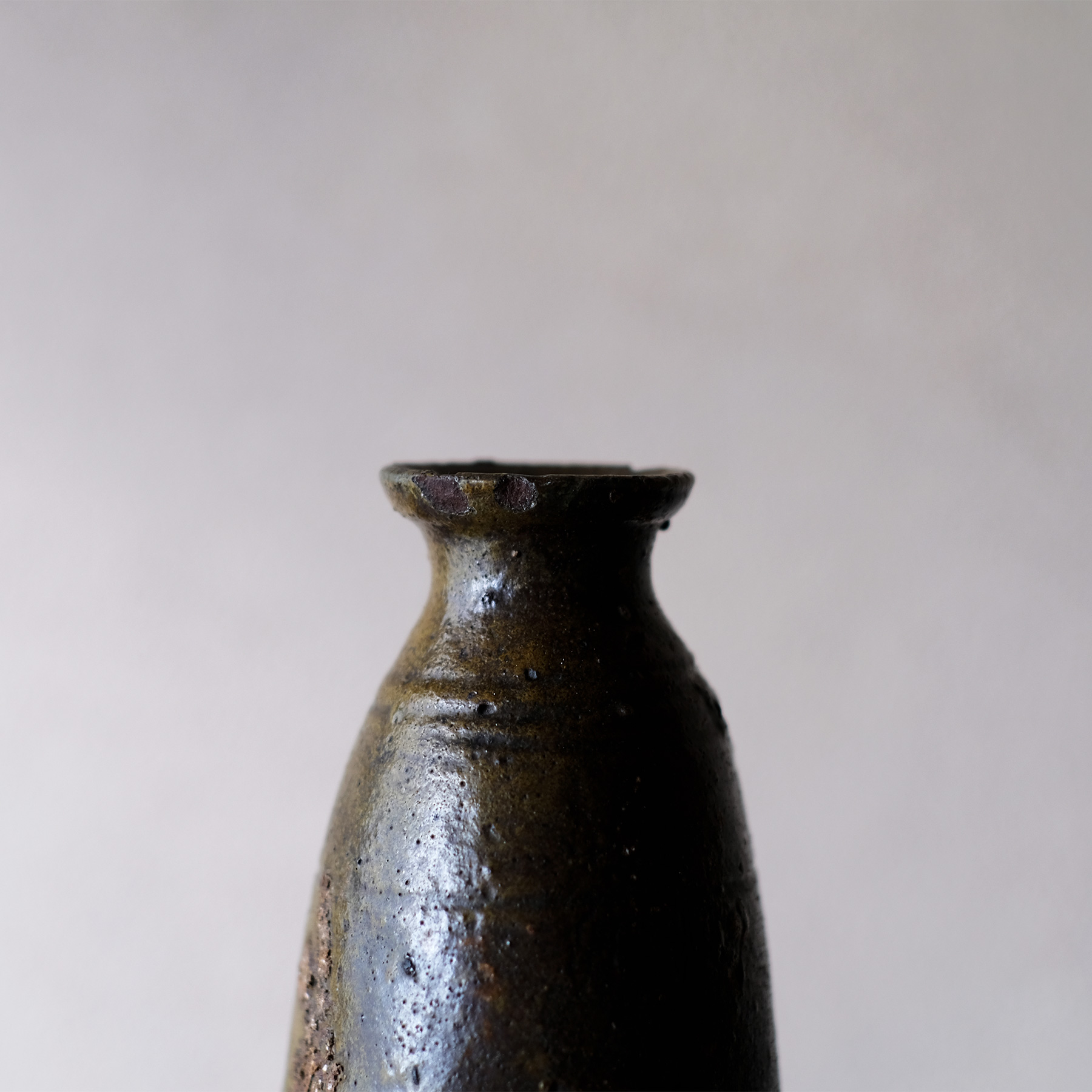 琉球 壺屋焼 焼締徳利 鬼の腕 | 骨董と詩学 Antique & Poetics | 蛇韻律