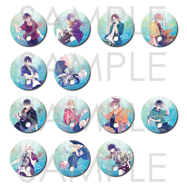 DIABOLIK LOVERS 潜血祭-Dive to Blood- クリアうちわ | 乙女向け通販