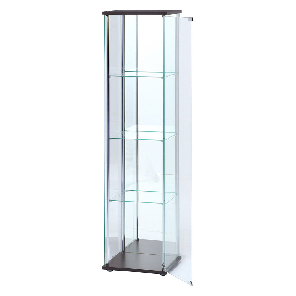 ガラスコレクションケース4段 フィギュア ディスプレイラック 強化