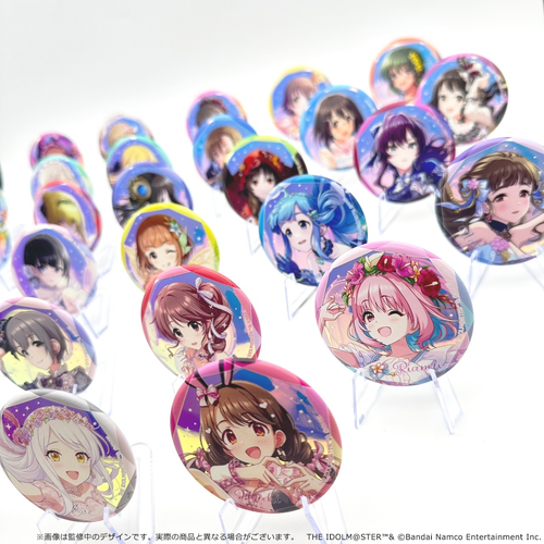 アイドルマスター シンデレラガールズ 公式オーロラ缶バッジ 依田芳乃