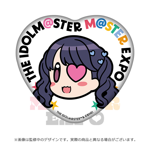 THE IDOLM@STER M@STER EXPO 公式「ぽっ」トレーディングハート缶