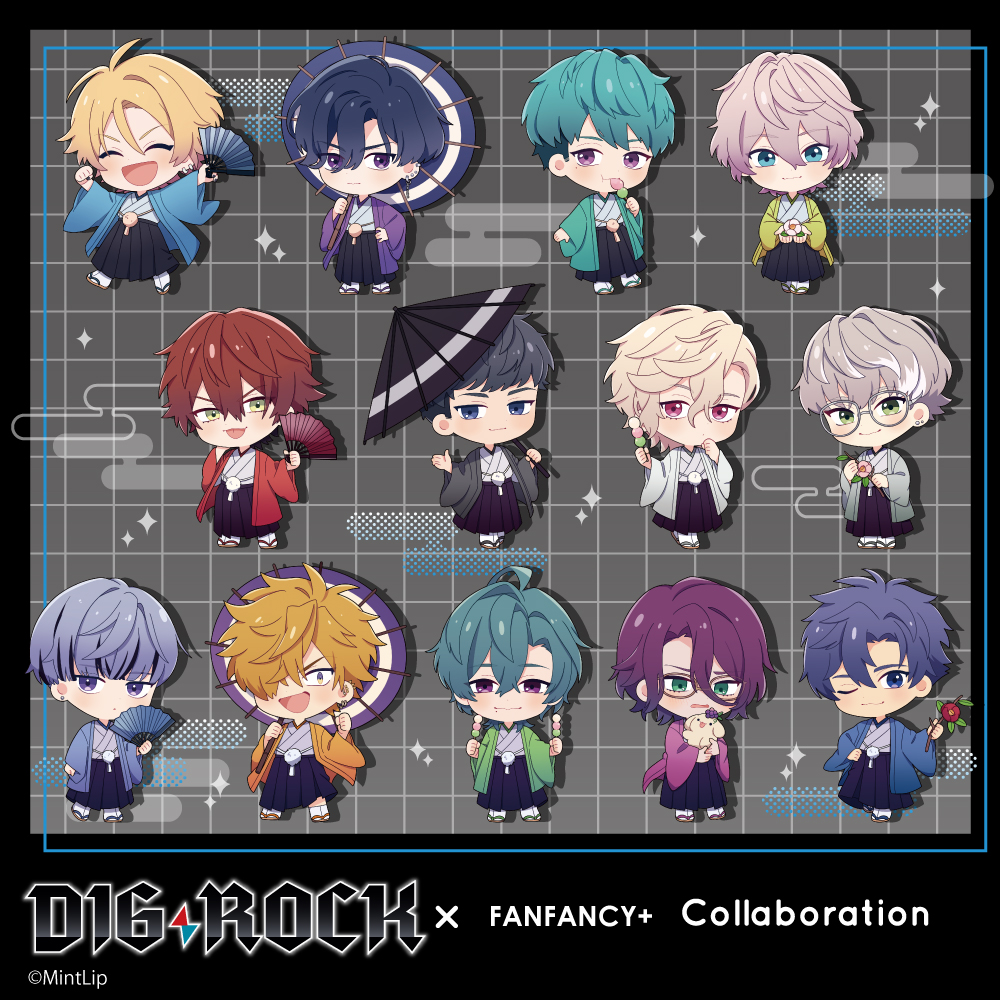 DIG-ROCK×fanfancy+ アクリルフレーム＆アクリルスタンドセット HIBIKI