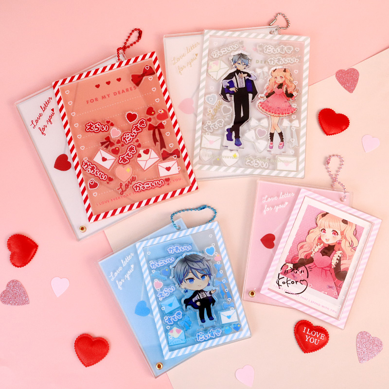 ラブレターアクリルフレーム カードサイズ ブルー| FUKUYA ONLINE