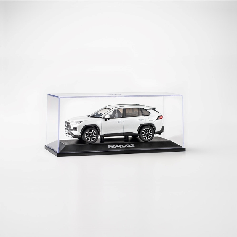 GAZOOショッピング 1／30スケール RAV4ミニカー ＜070＞ ホワイト