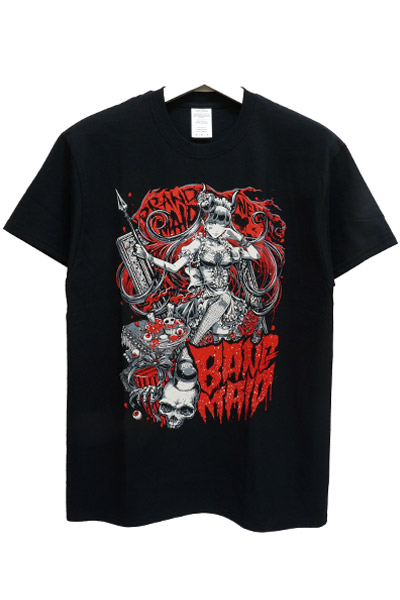 BAND-MAID Brand New MAID Tシャツ KagaMI Design A Red / Gray (World