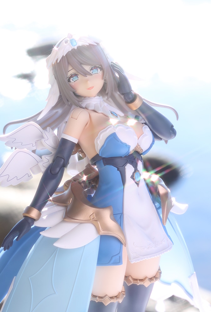 コトブキヤ アルカナディア エルメダ 完成品 特典パーツ 合わせ目処理