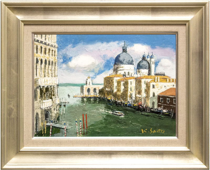 楽天市場】斉藤 要 「 ばら 」 油絵 油彩画 F4 ( 4号 ) : 内田画廊