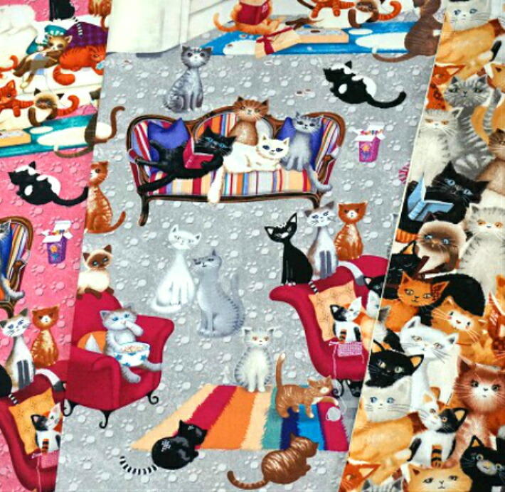 楽天市場】【パネル販売】USAコットン「猫の妖精パネル」 1パネル