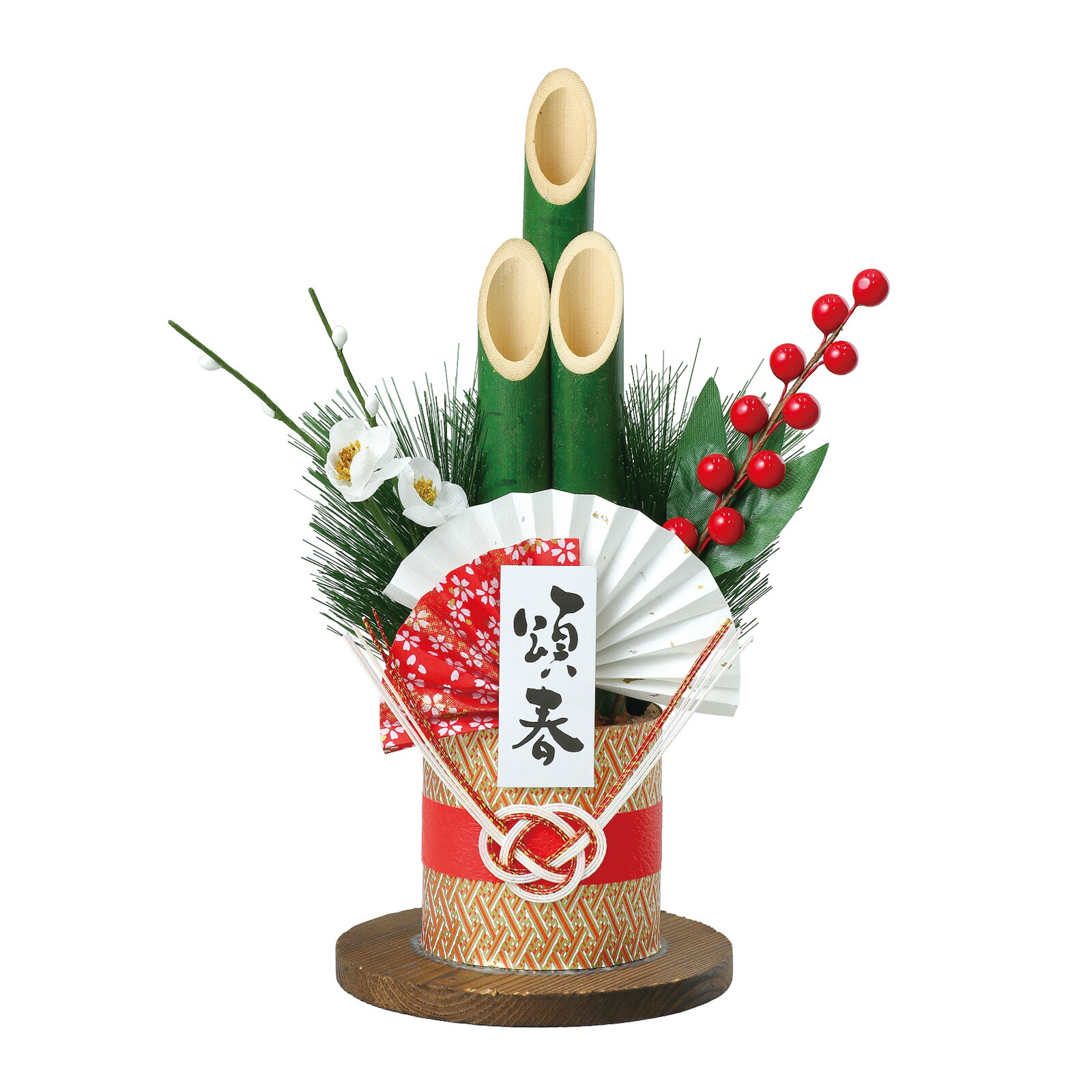 楽天市場】【天然竹使用】彩竹門松 高さ150cm 1台150cmのビッグサイズ