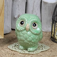 楽天市場】ふくろう 置物 陶器 フクロウ 置物 玄関 インテリア 小物
