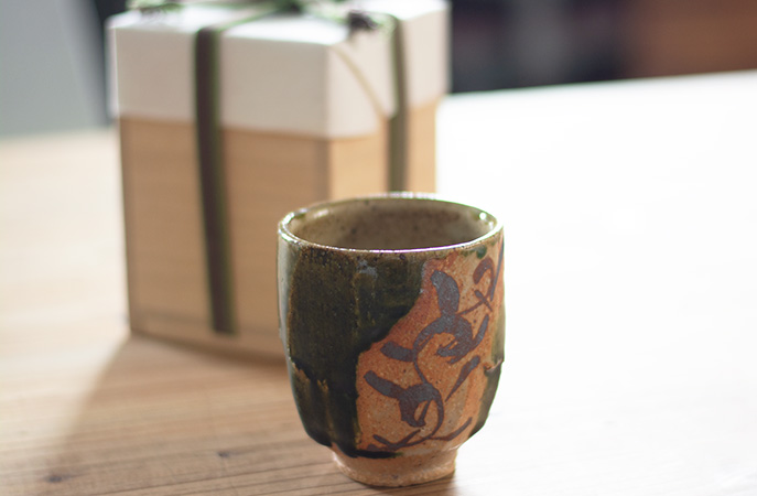 和雑貨 四季彩堂 オンラインショップ / 織部湯呑6