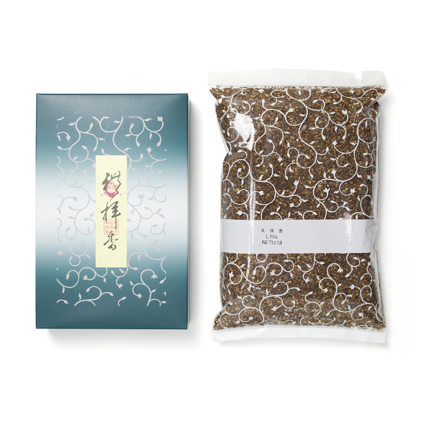 ウェブショップお焼香 礼拝香 500g詰 紙箱入: 宗教の香り【公式】お香