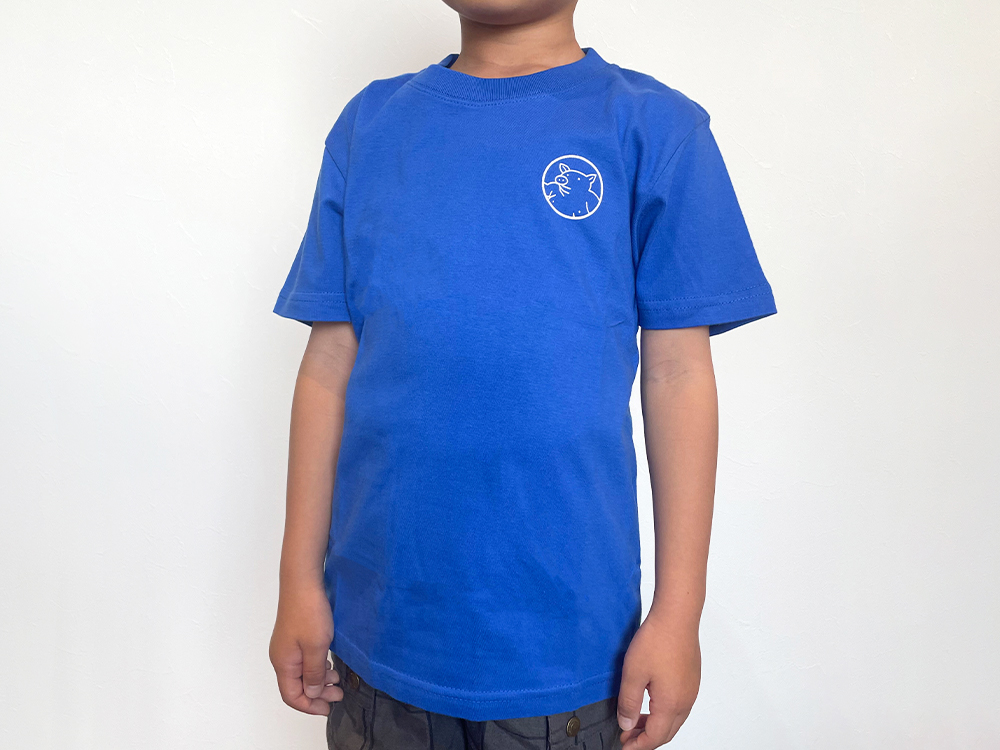 キッズTシャツ(ブルー) | カタログ - 矢場とんショッピング