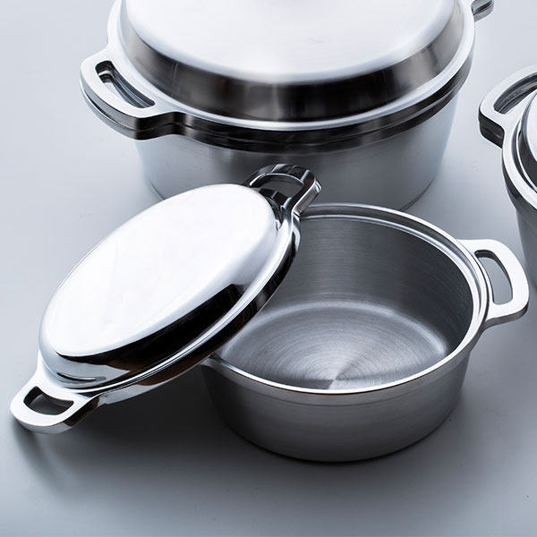 HALムスイ KING無水鍋 18(2.5合炊き)（ｼﾙﾊﾞｰ）