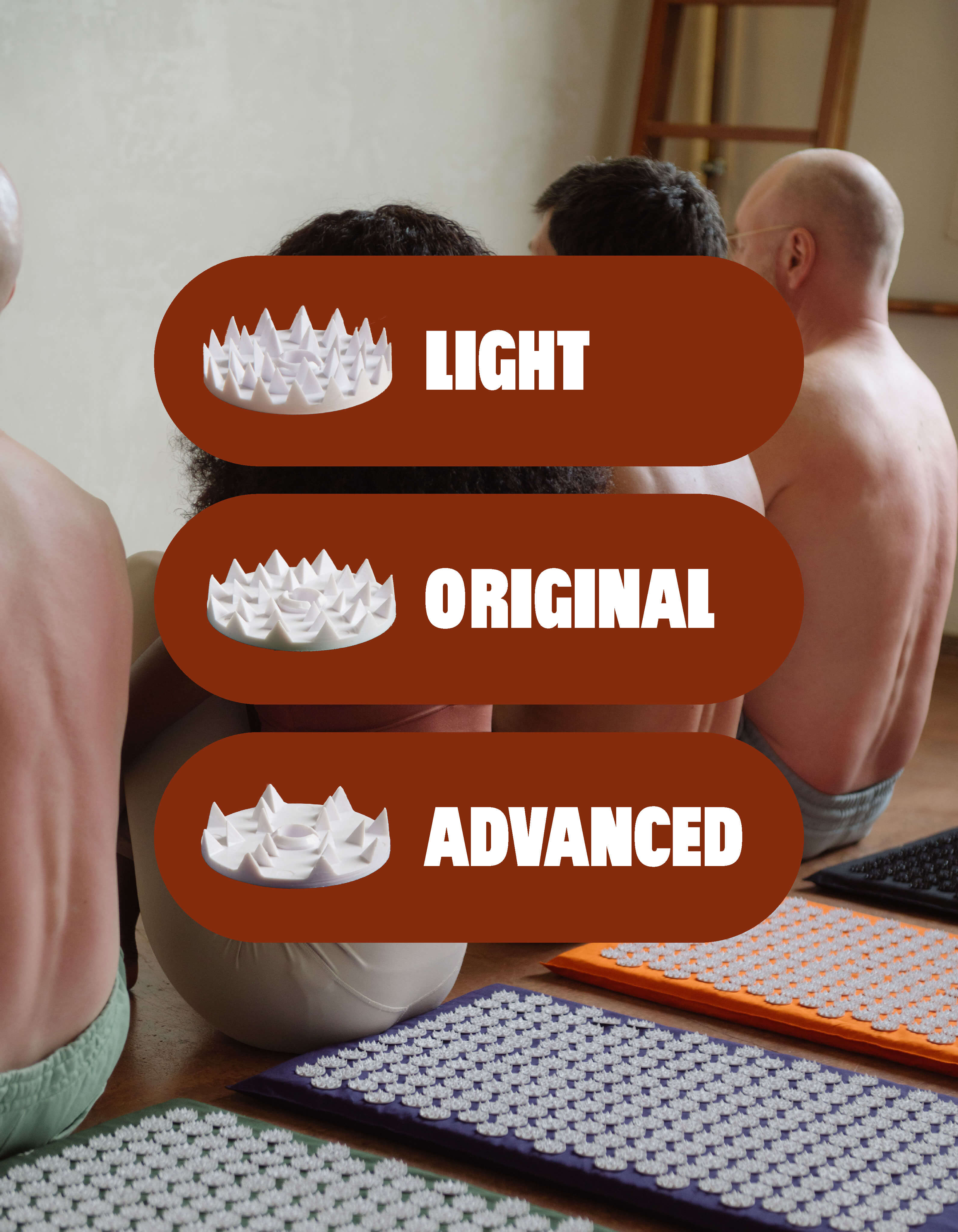 シャクティマット - 鍼と指圧の利点を融合したマット – Shakti Japan