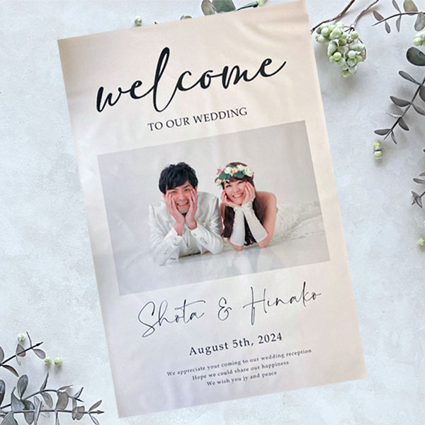 写真が入るブライダルタペストリー90×137cm Z52の通販 - 写真アルバム