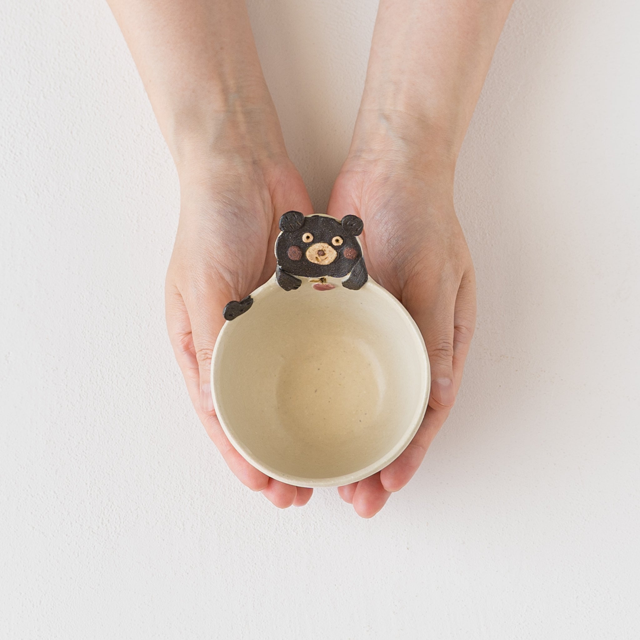 作家 山田裕恵 ヨーグルトカップ くま｜和食器通販 四季折折 – 四季折
