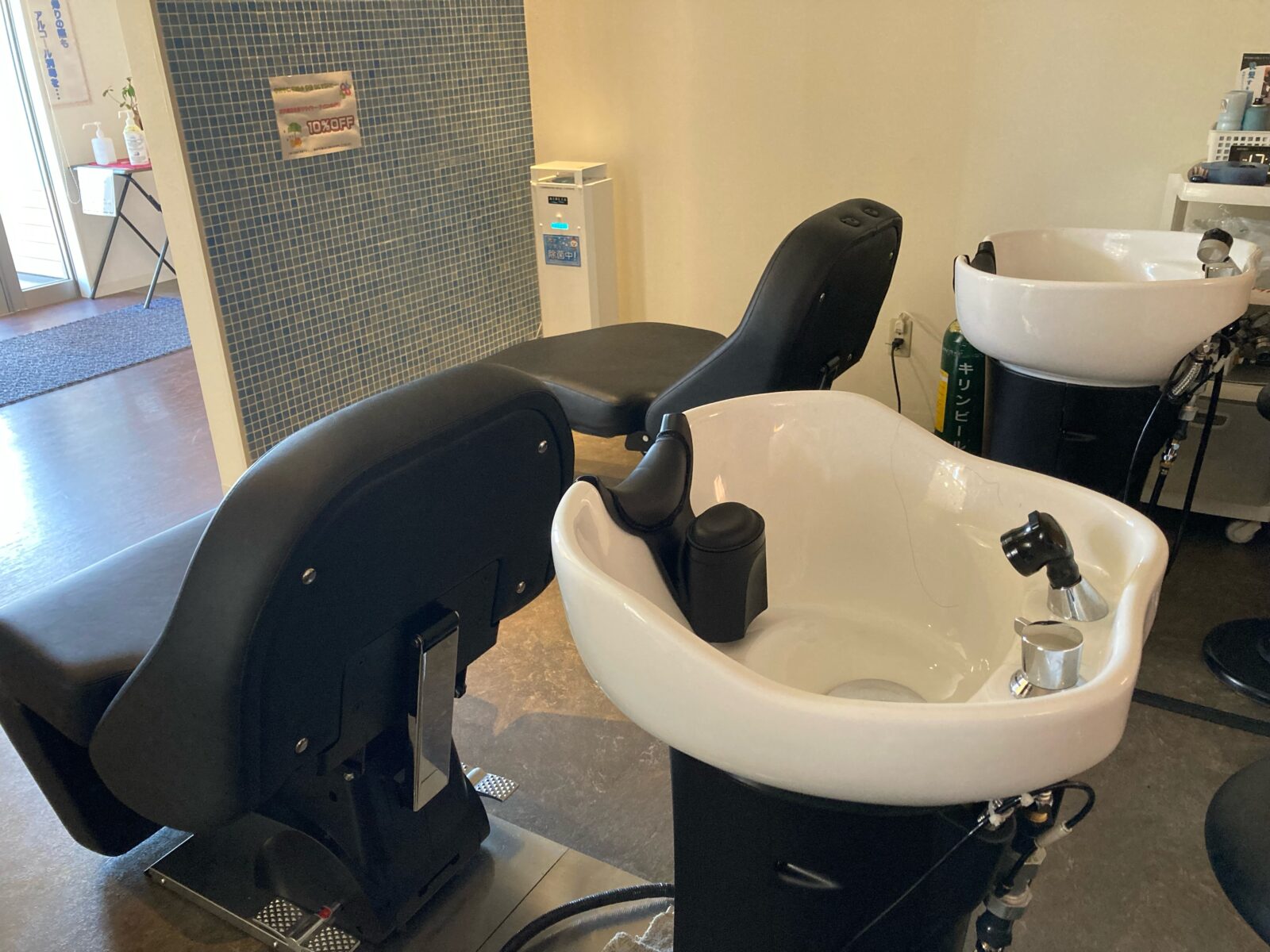 シャンプー台がリニューアル！｜岐阜県羽島市の美容室 SIRENA（セレナ）