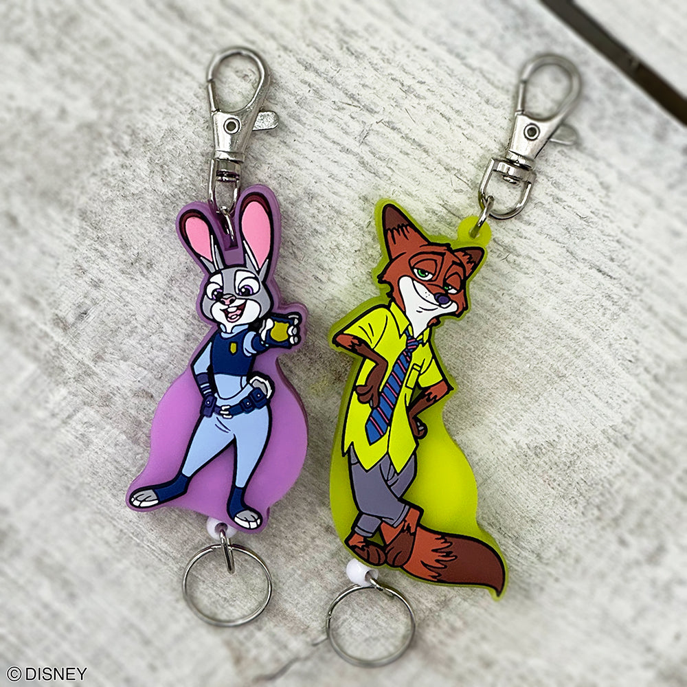 ディズニー ラバーリールキーホルダー（ジュディ・ホップス） – きゃら