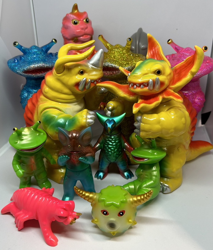 U.S.TOYSのかわいいミニソフビが「スーパーフェスティバル89」に