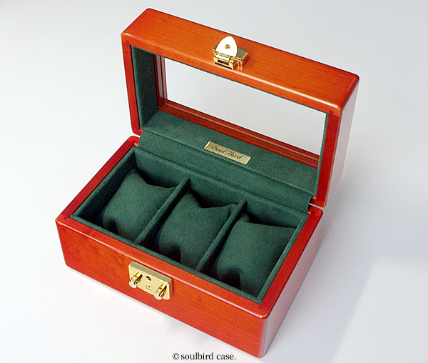 ソウルバード ワインディングマシーン 2+3本用 メイプル 時計ケース