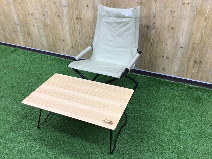 ノースフェイス買取】THE NORTH FACE キャンプチェア・キャンプ