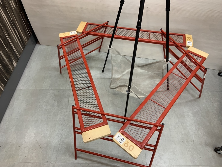 DOD買取強化中】レッドキャンパー必見のカシステーブルセット![2022.07