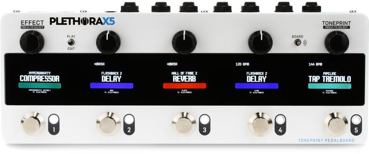 TC Electronic PLETHORA X5 TonePrint Multi-FX Pedalboard - Sweet