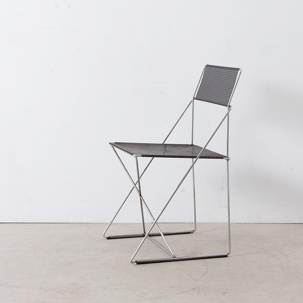 stoop | X-LINE Chair by Niels Jorgen Haugesen for HYBODAN