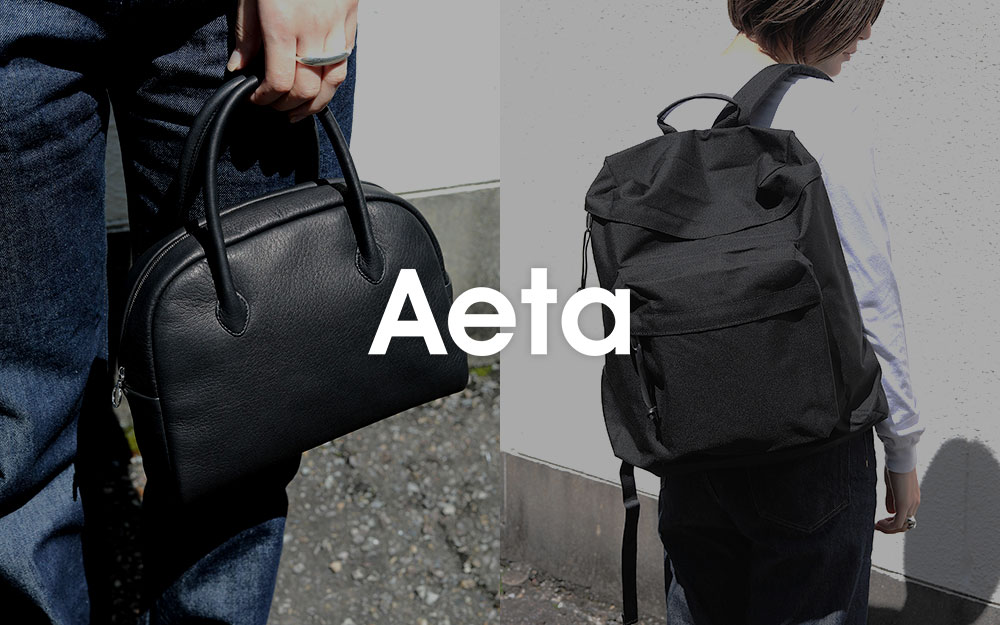 Aeta / アエタ | DA109 HANDLE POUCH : MINI - Black | 通販 - 正規