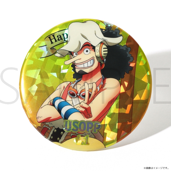 ワンピース】ワンピース HBDイニシャルホログラム缶バッジ[4.1