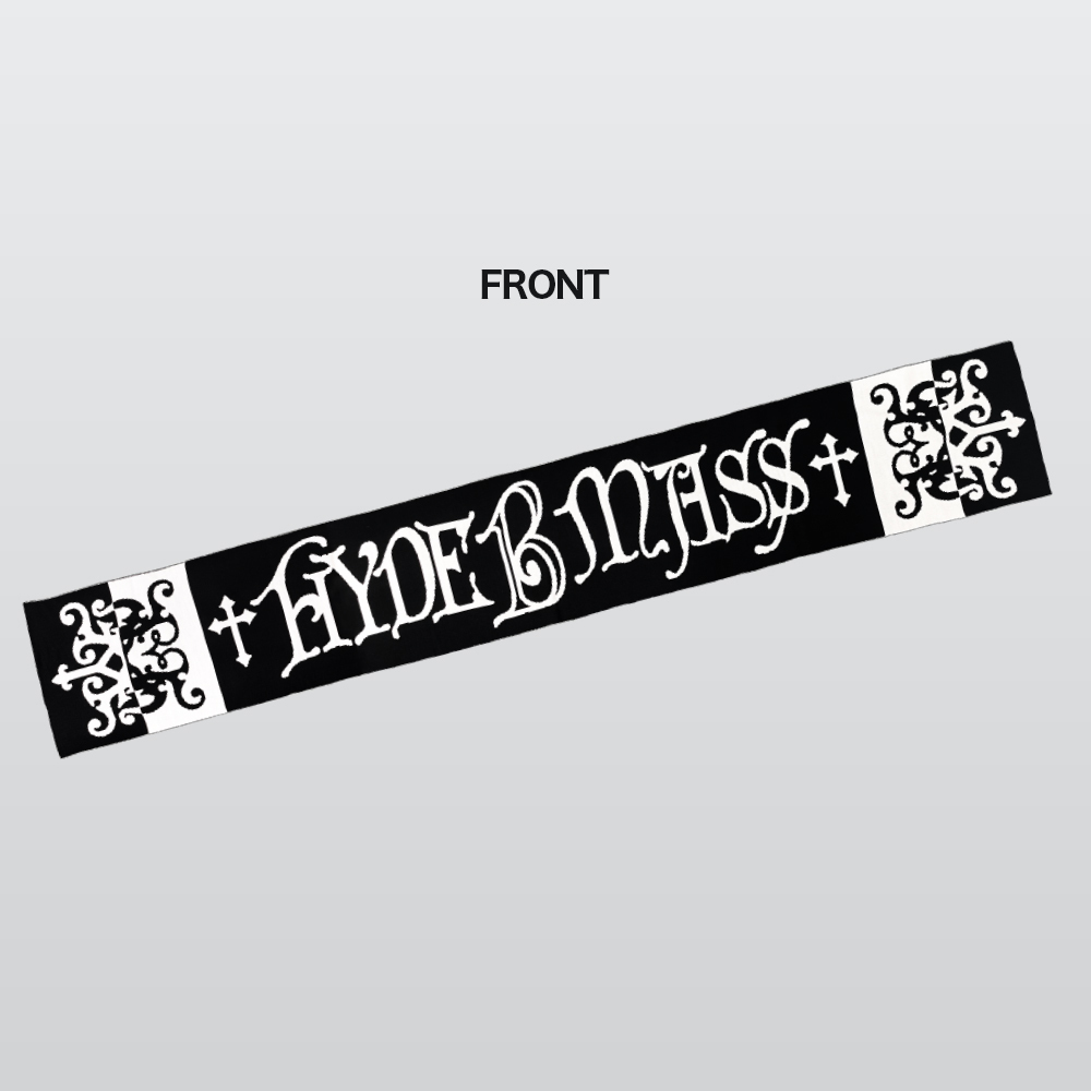 黑ミサ 2025 in Furano】LOGO MUFFLER | HYDE