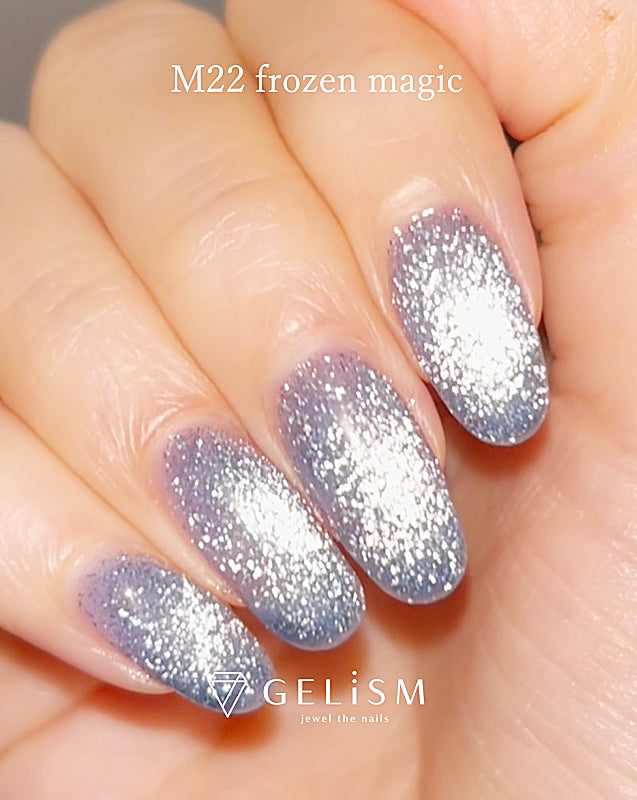 GELiSM（ジェリズム）ジェルポリッシュ M22 frozen magic【LOFT・当店