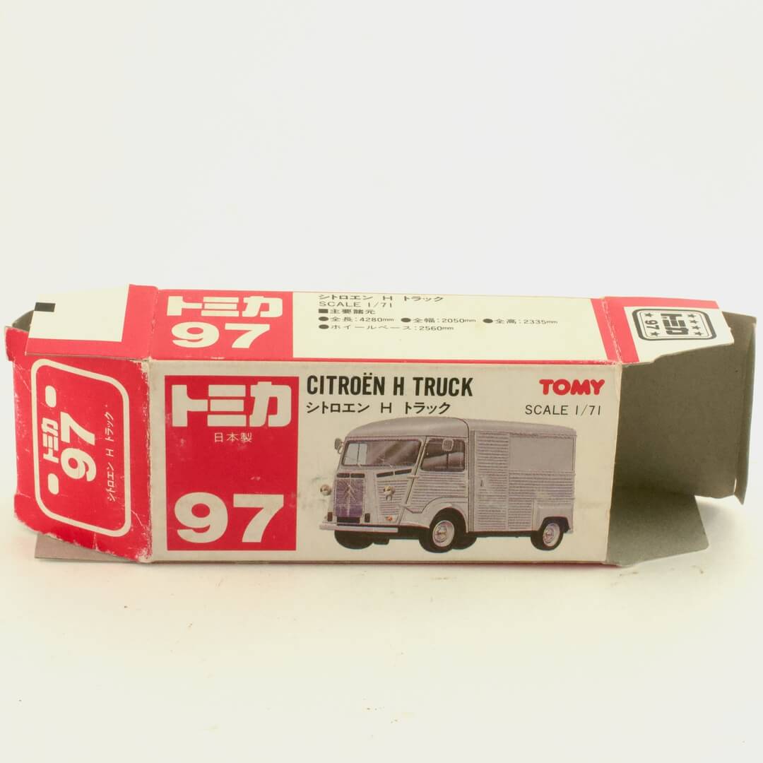 トミカ シトロエン H トラック No.97 レッド/赤箱 1/71 - いずみ洋行の