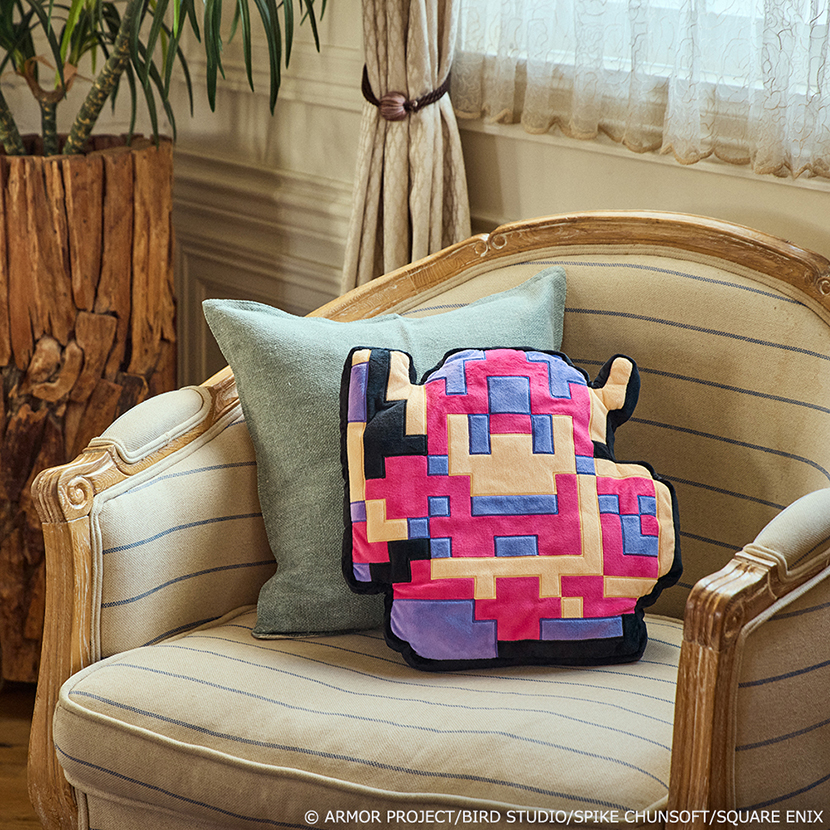 ドラゴンクエストIII そして伝説へ… ドットぬいぐるみクッション 戦士