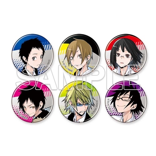 原作20周年記念】『デュラララ!!×2』トレーディングメタリック缶バッジ