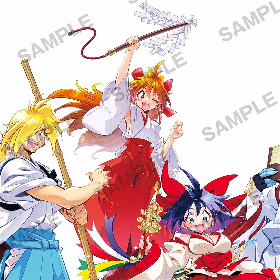 原作35周年記念】『スレイヤーズ』描き下ろしA2キャラファイングラフ