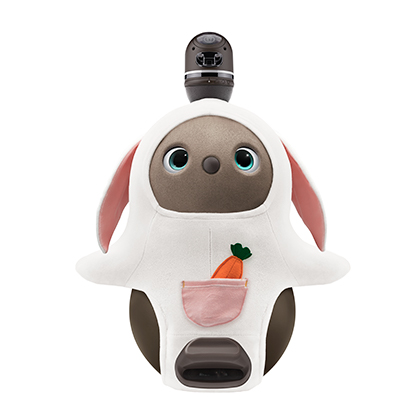 うさぎベロアカットソー(ホワイト) | LOVOT ウェブストア