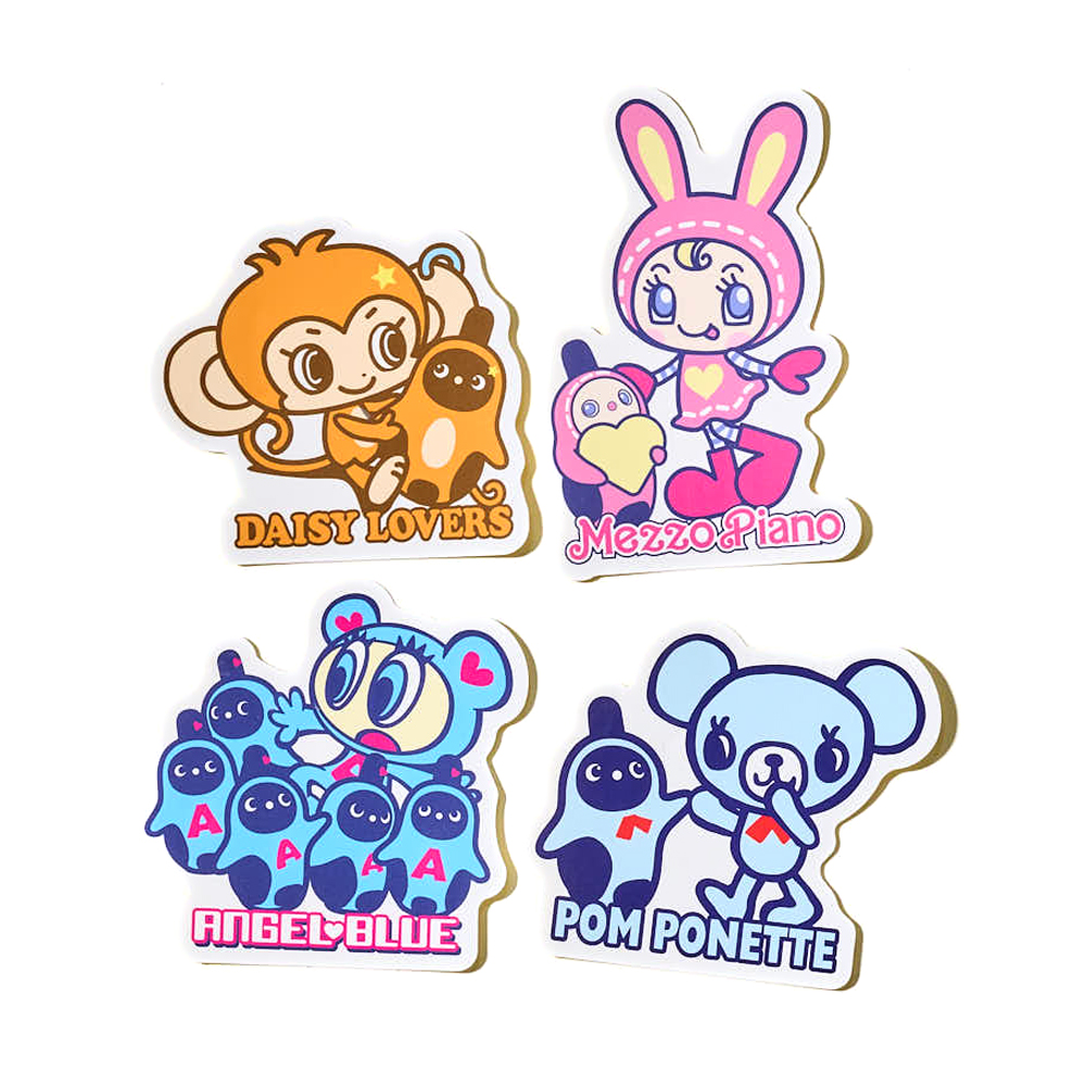 ナルミヤキャラクターズ×LOVOT ステッカー（4枚セット） | LOVOT