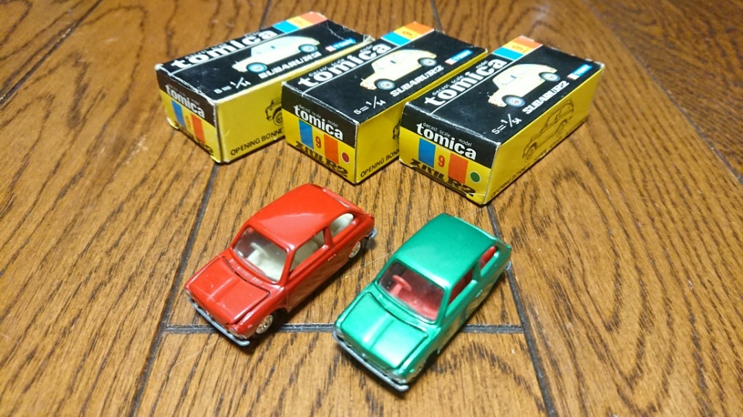 トミカ 9-1 幻のスバルR2 黄色 | retorotoys のブログ