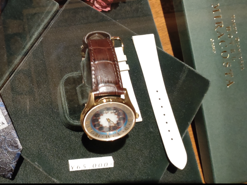 TDS【ホテルミラコスタ】にあったあの時計（腕時計）がセールになって