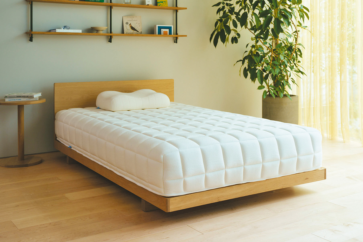 デザイン性と寝心地の良さも両取り！ スプリングとウレタンフォームの2