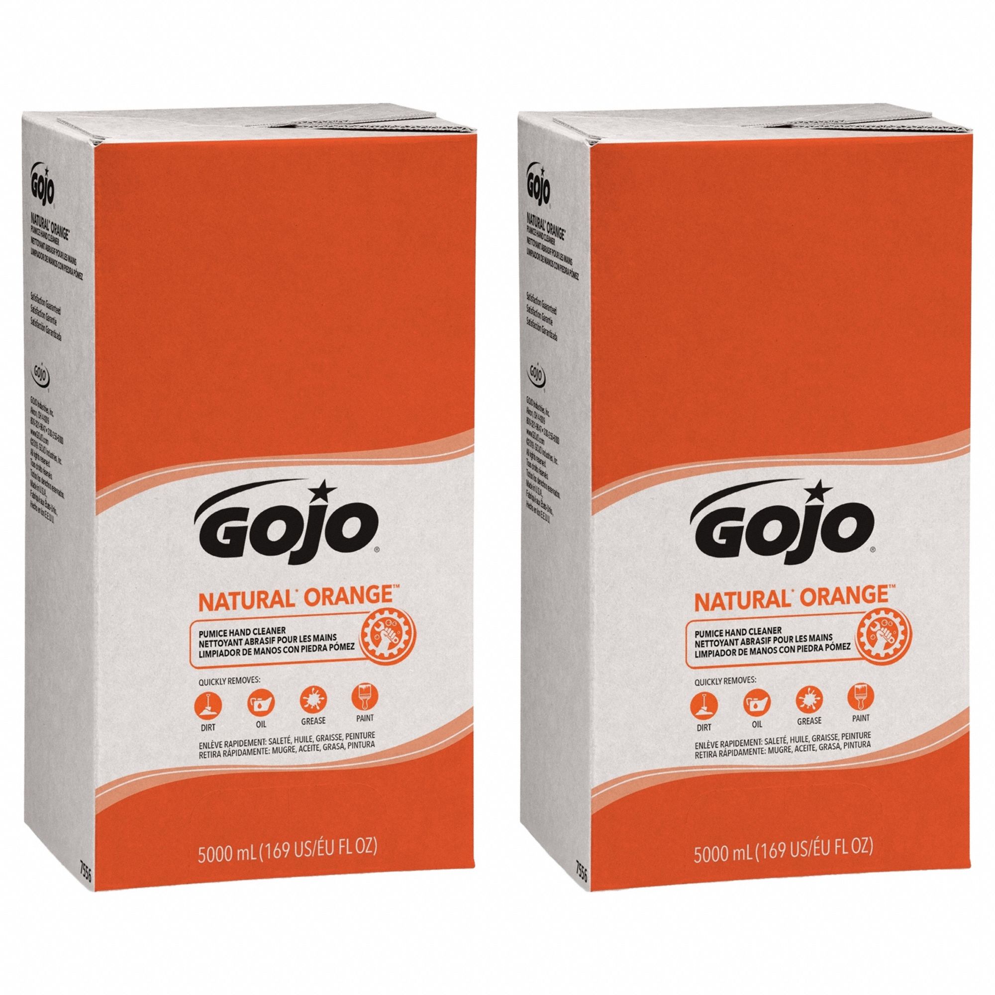 GOJO, Natural Orange Series, Liquid, Hand Cleaner - 782L02|7556-02