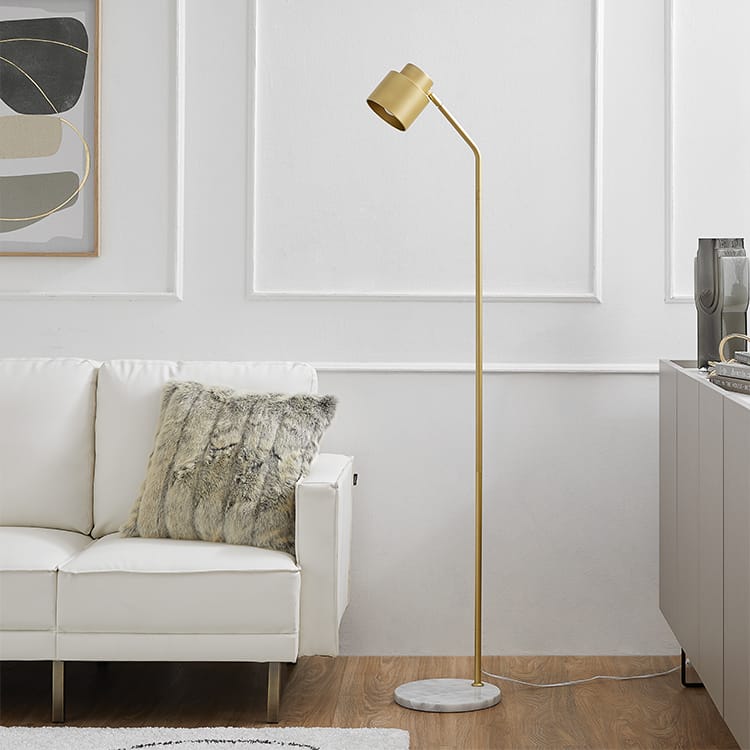 フロアライト スタンドライト スチール 大理石 角度調節 | 【公式