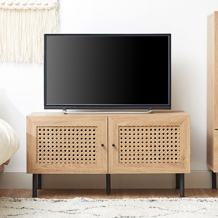 ラタン調テレビ台 2段収納タイプ [幅90] | 【公式】LOWYA(ロウヤ) 家具