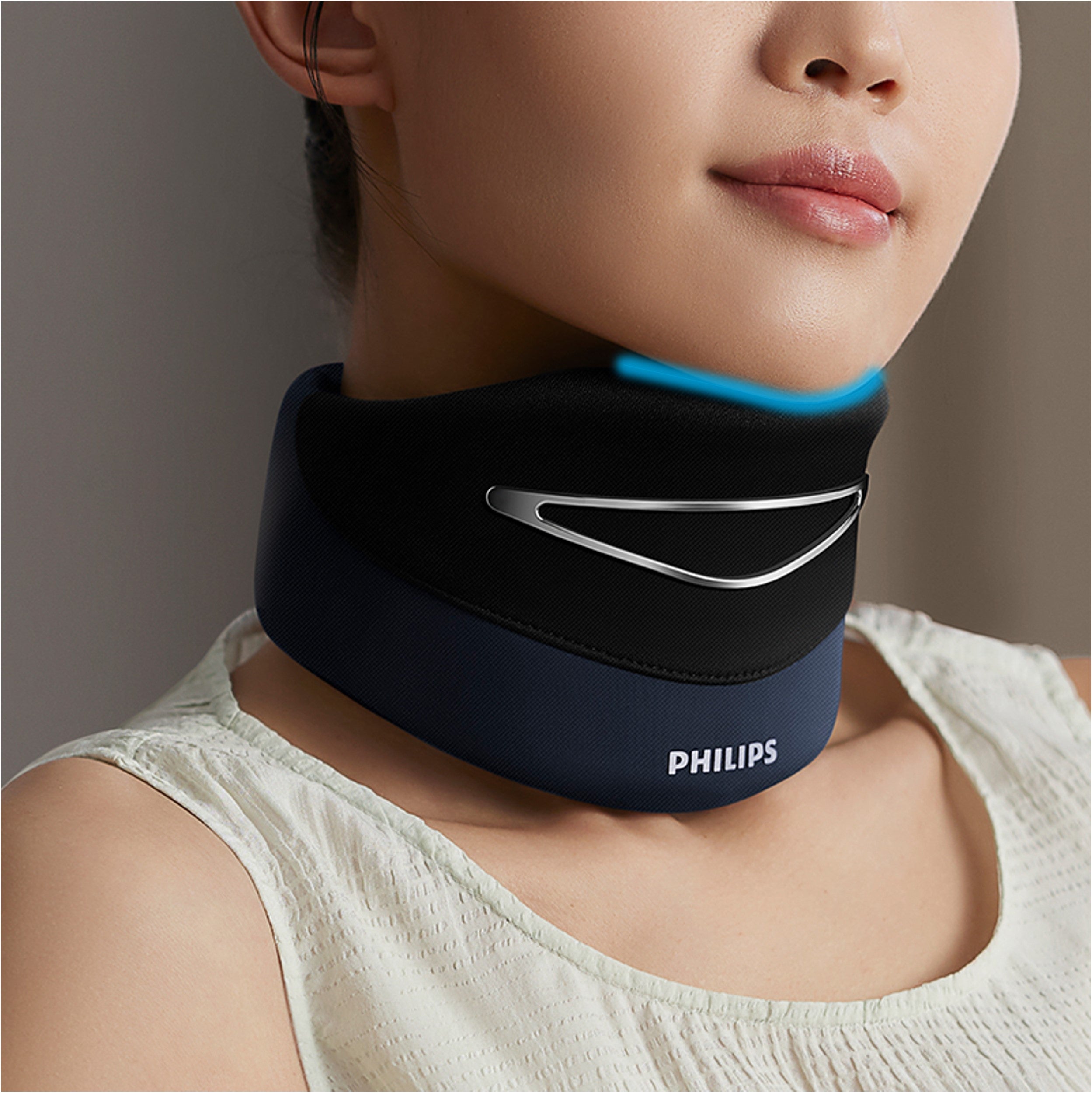 人間工学に基づいた上質な首ケア体験！首を支え姿勢補正【PHILIPS