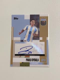 ディバラ 直筆サイン Topps Argentina 2024 - メルカリ