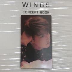 BTS WINGS CONCEPT BOOK トレカ ジョングク - メルカリ